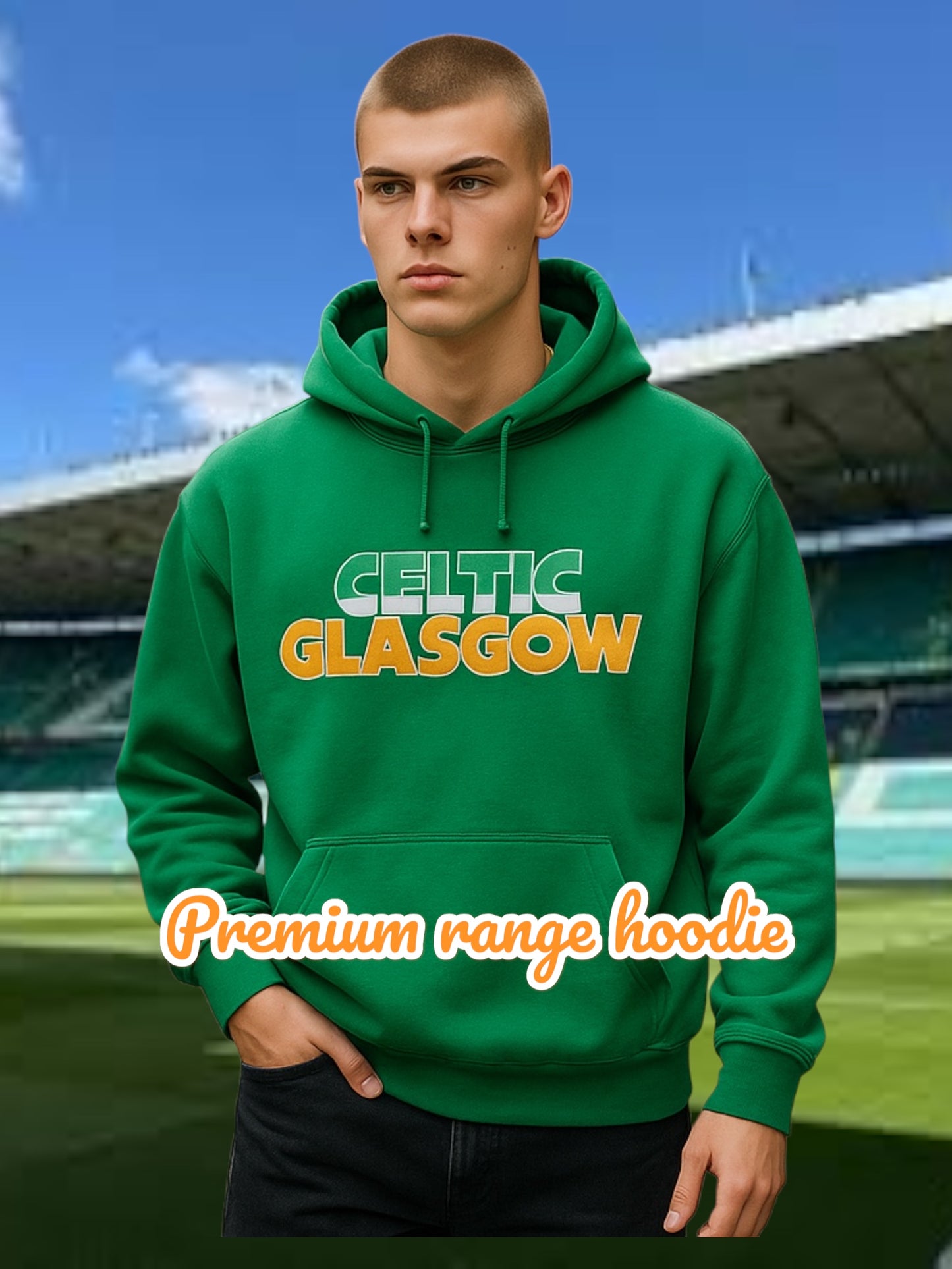 1 OUR PREMIUM HEAVYWEIGHT HOODIE WITH 3D TEXTURED PRINT