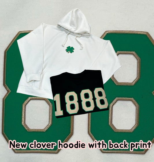 'CLOVER & 1888' HOODIE