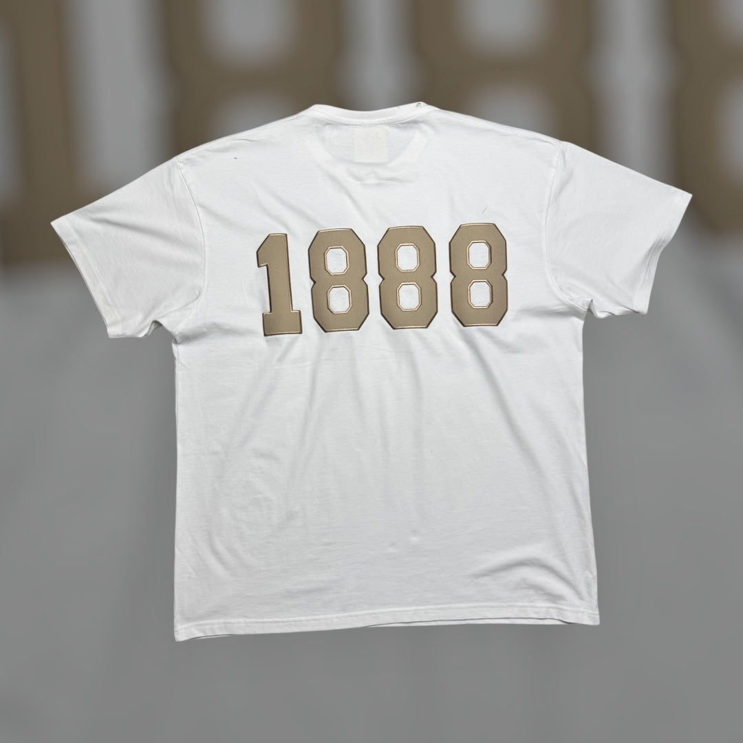1 NEW 1888 BACK PRINT T SHIRT