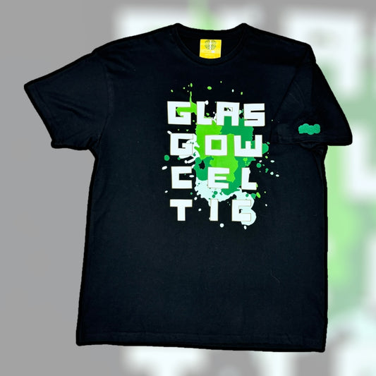 GLASGOW CELTIC SPRAY T SHIRT