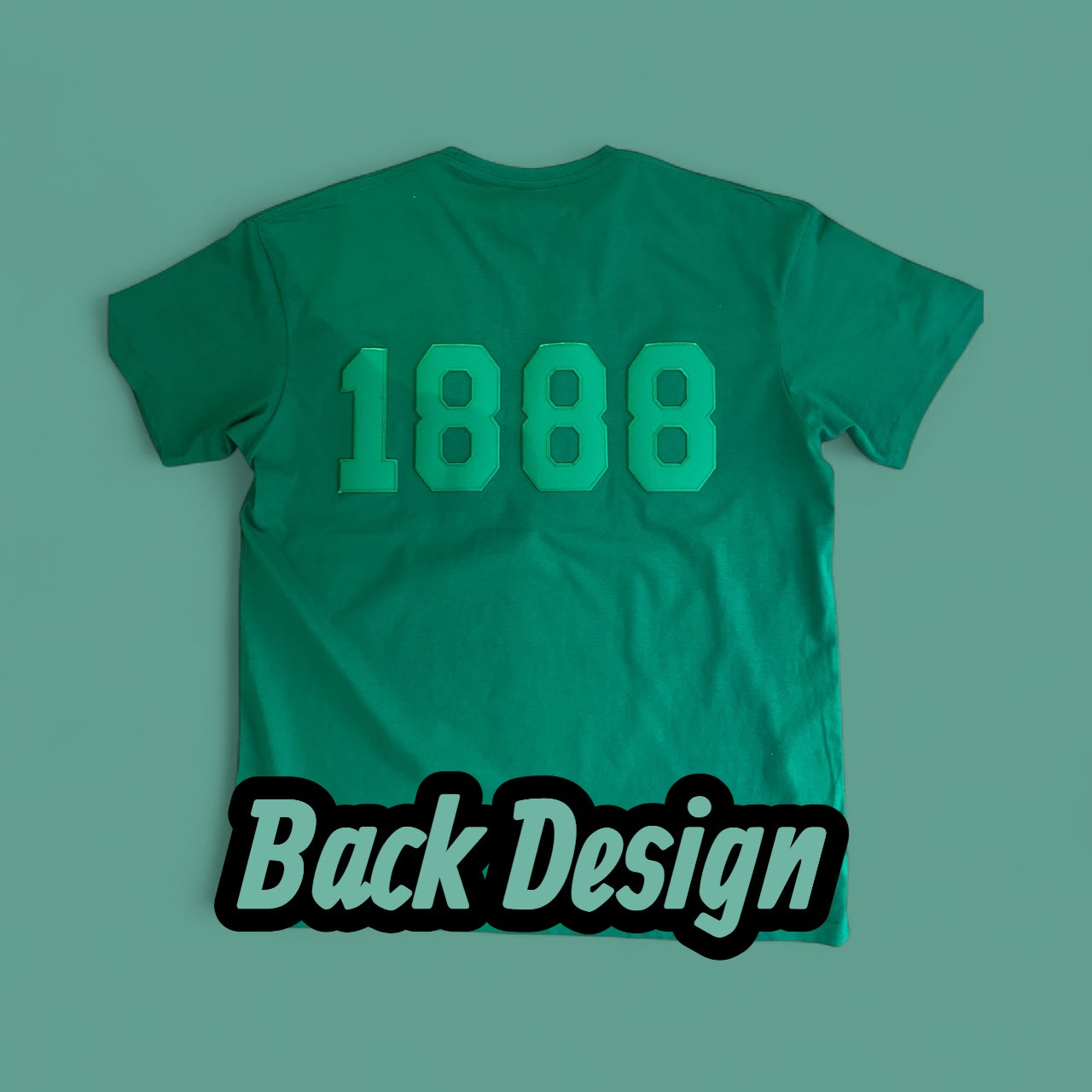 1 NEW 1888 GHOST GREEN BACKPRINT